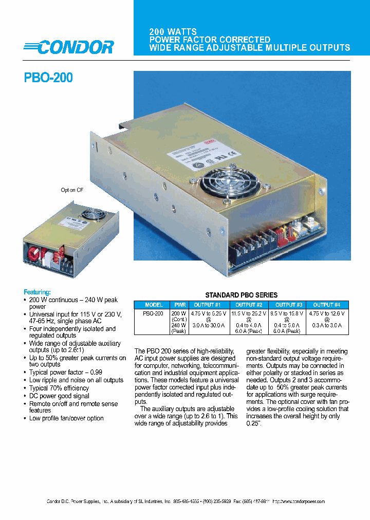 PBO-200_6060635.PDF Datasheet