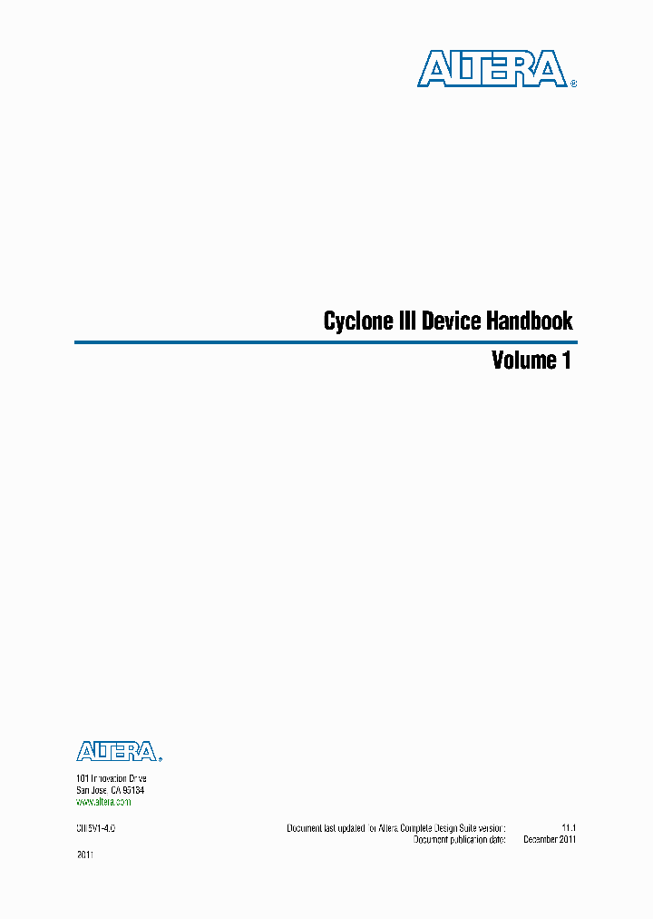 EP3C5E144C8N_6100365.PDF Datasheet