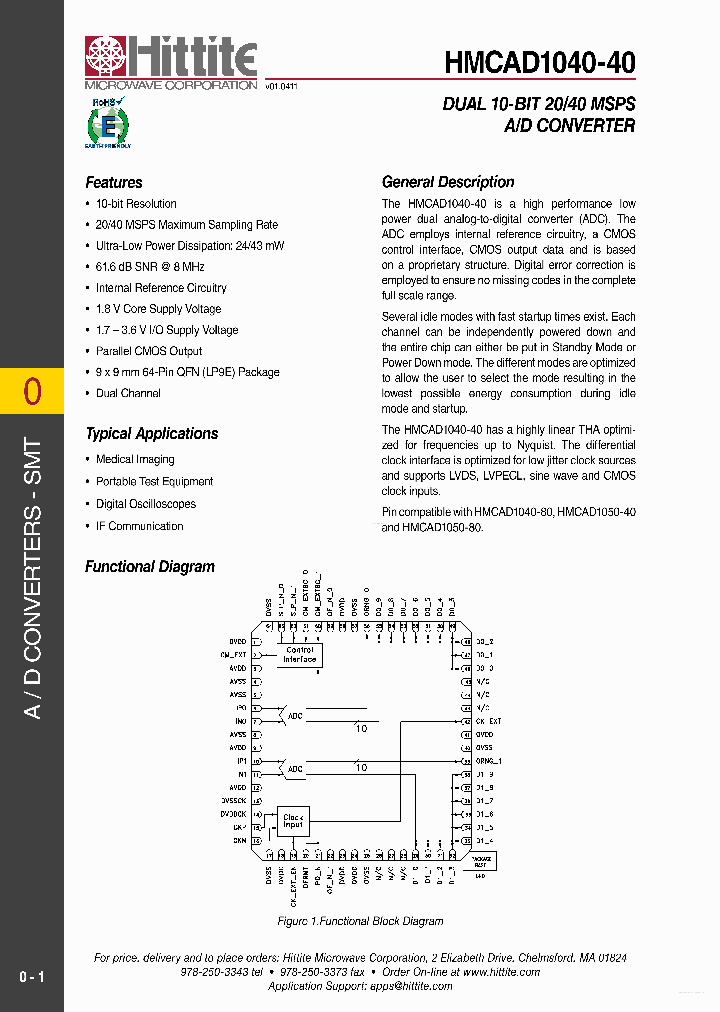 HMCAD1040-40_6115998.PDF Datasheet