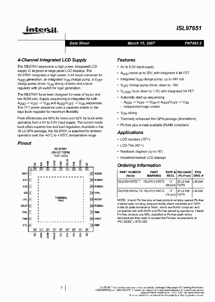 ISL97651ARTZ-T_6113148.PDF Datasheet