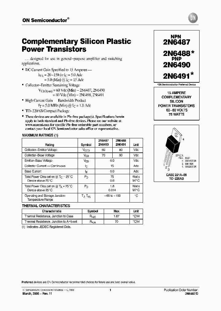 2N6488_6129128.PDF Datasheet