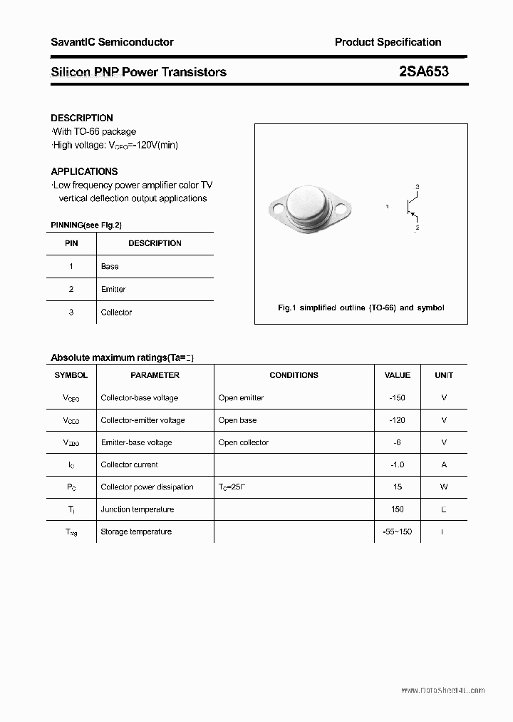 2SA653_6140697.PDF Datasheet