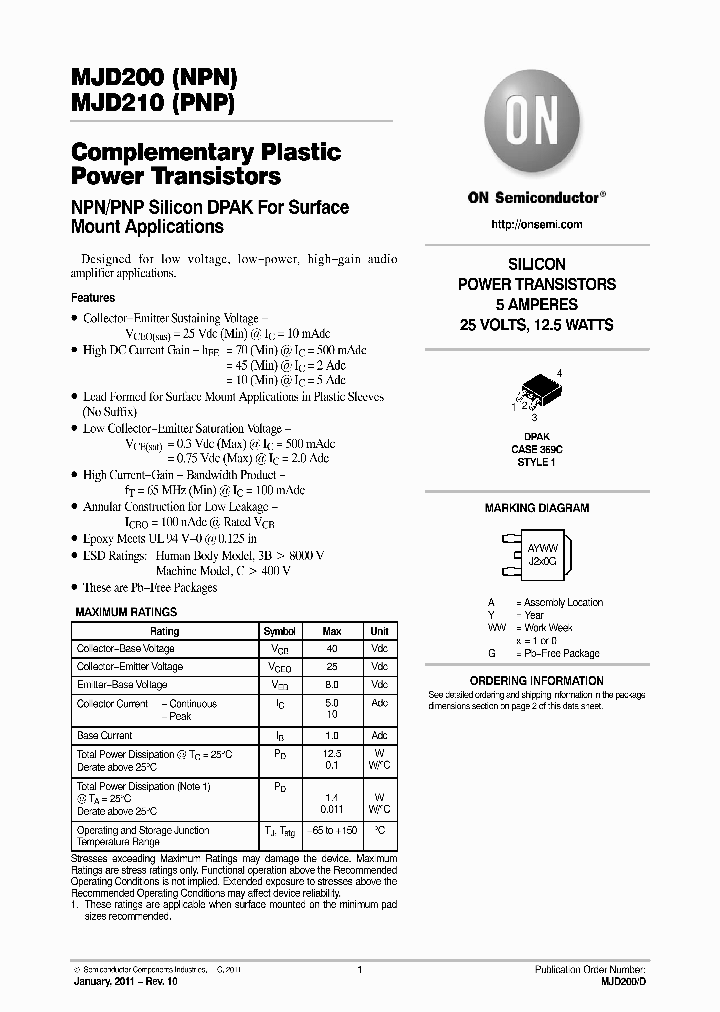 MJD20011_6155362.PDF Datasheet