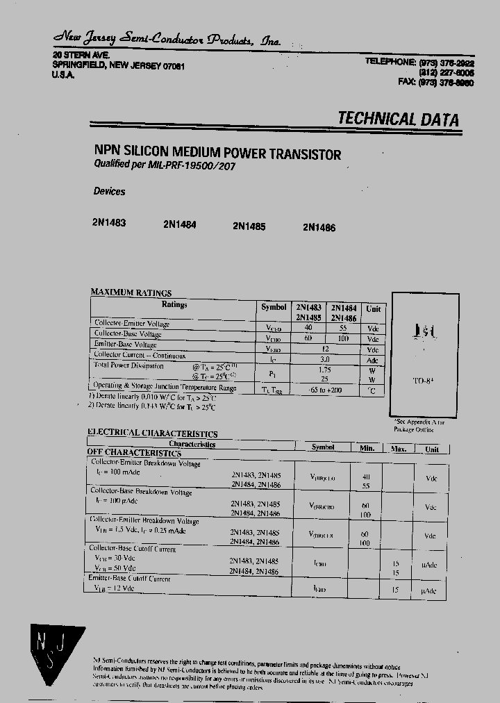 2N1483_6155545.PDF Datasheet