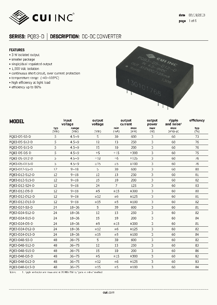 PQB3-D5-D12-D_6166804.PDF Datasheet