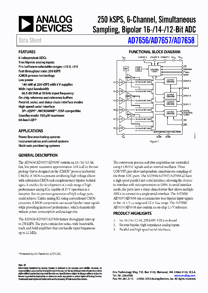 AD7657BSTZ_6205420.PDF Datasheet