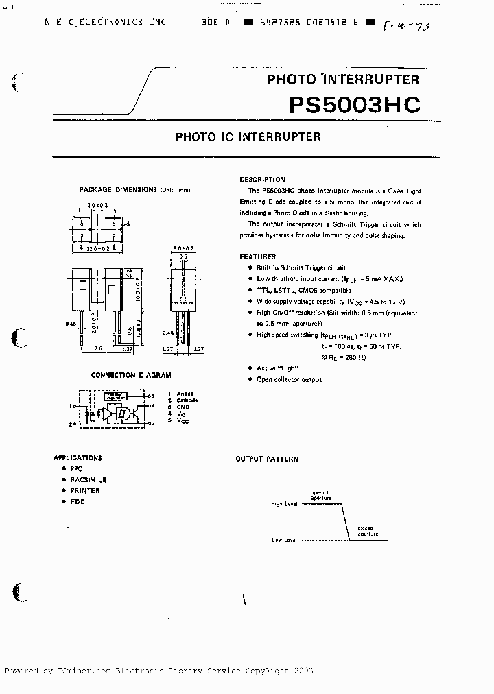 PS5003HC_6211001.PDF Datasheet