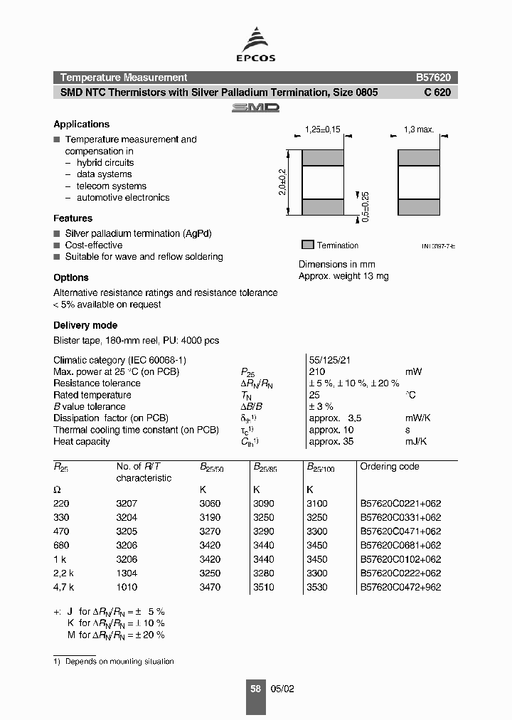 B57620-C104-J162_6223455.PDF Datasheet