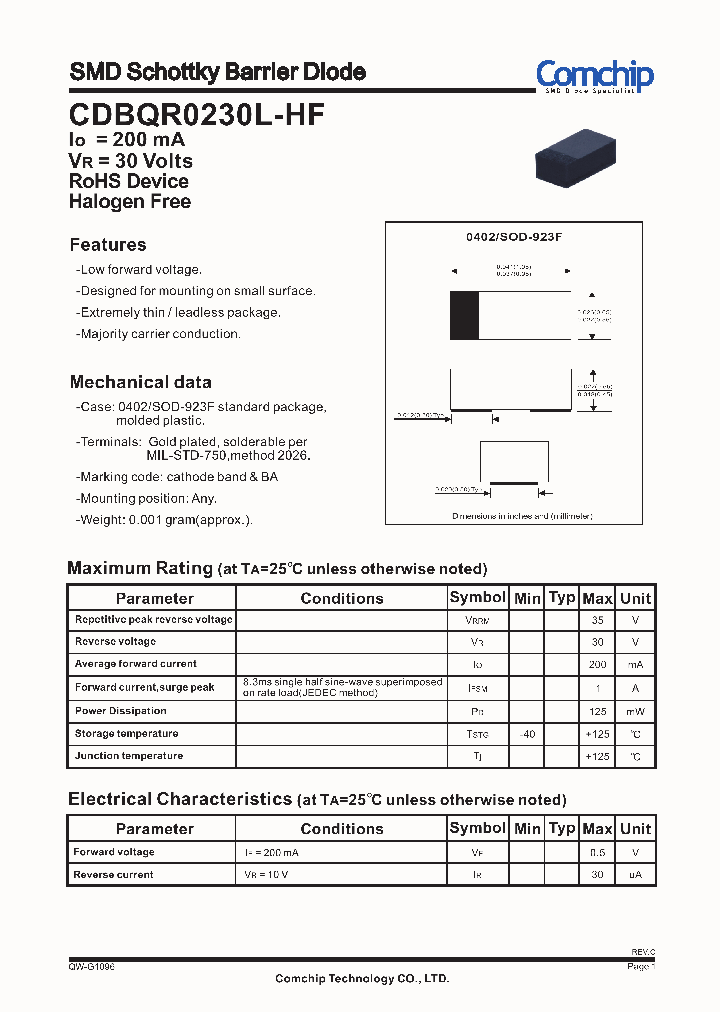 CDBQR0230L-HF12_6226257.PDF Datasheet