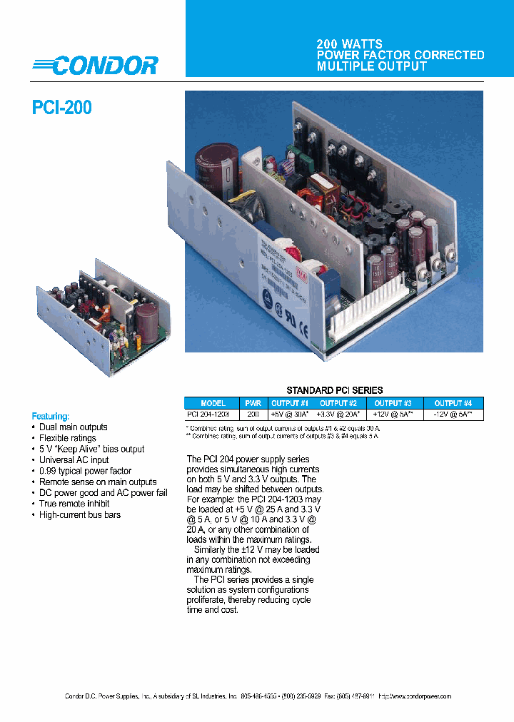 PCI-200_6237191.PDF Datasheet