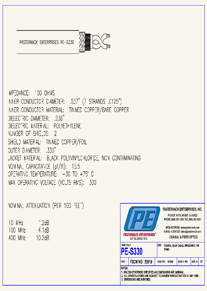 PE-S330_6238002.PDF Datasheet