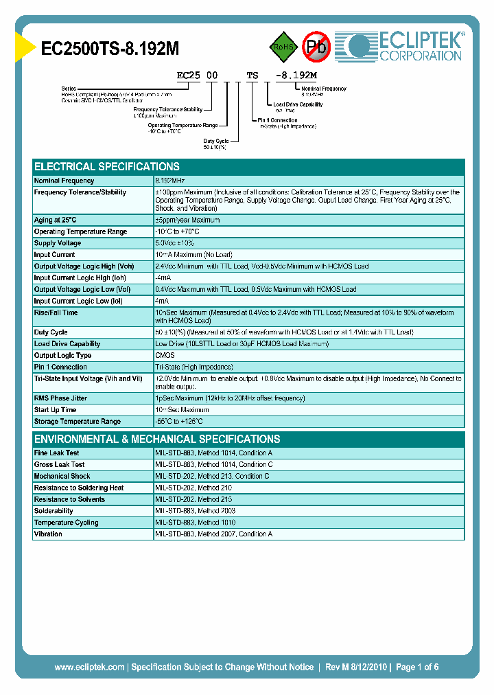 EC2500TS-8192M_6239212.PDF Datasheet