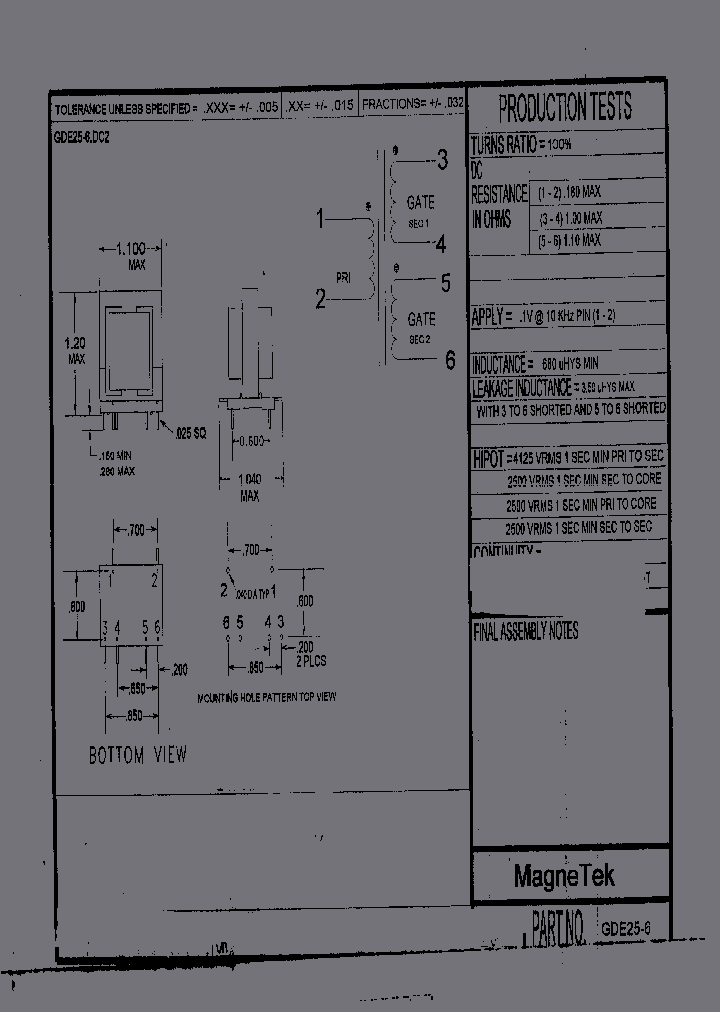 GDE25-6_6254696.PDF Datasheet