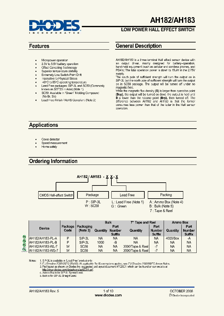 AH182-WL-7_6274567.PDF Datasheet