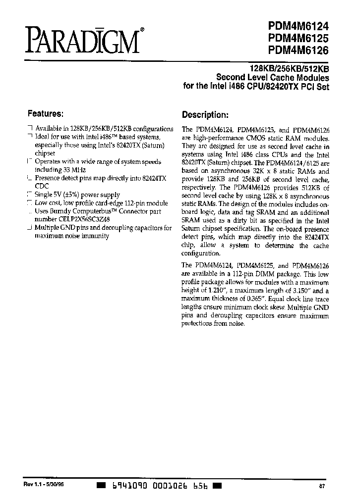 PDM4M6125S33M_6282486.PDF Datasheet