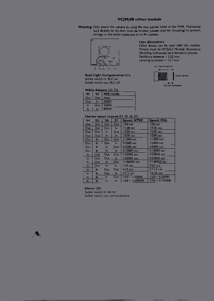 VCM4B1000_6311481.PDF Datasheet