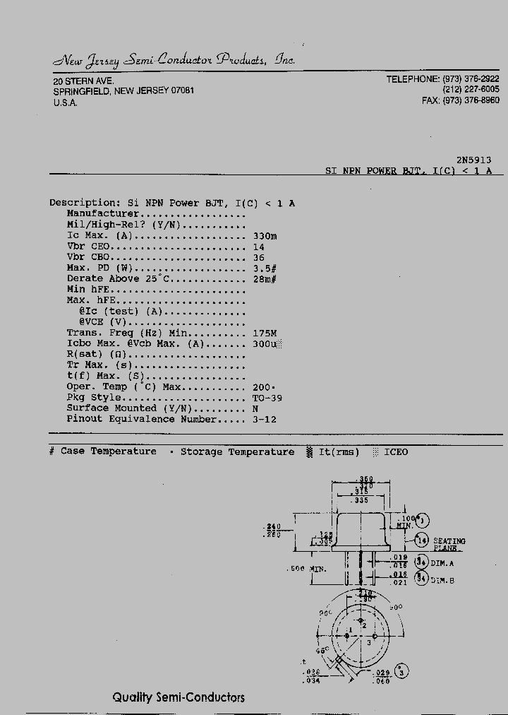 2N5913_6313203.PDF Datasheet