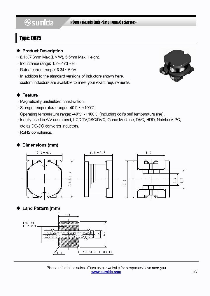 CR75NP-100KC_6340424.PDF Datasheet