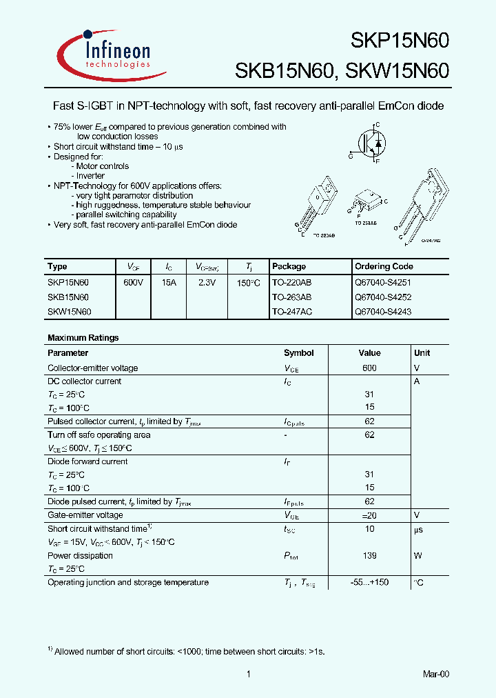SKB15N60_6336798.PDF Datasheet