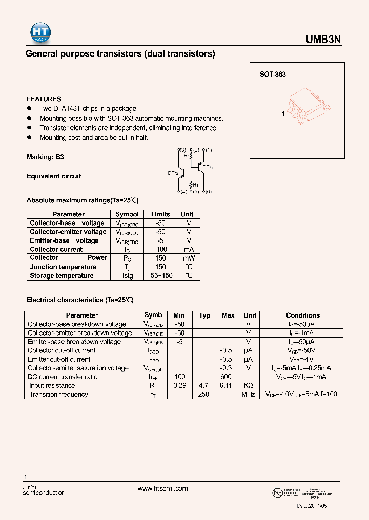 UMB3N_6341668.PDF Datasheet