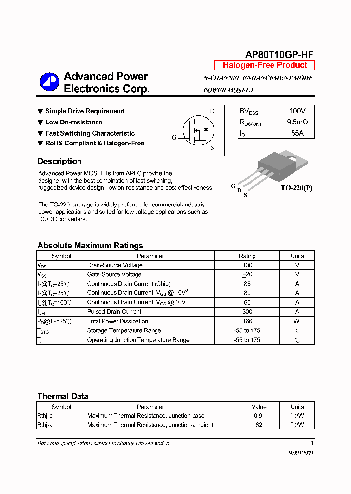 AP80T10GP-HF_6346075.PDF Datasheet