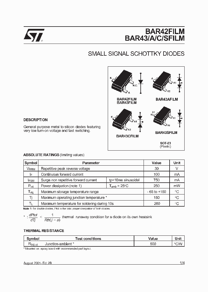 BAR42FILM_6370846.PDF Datasheet