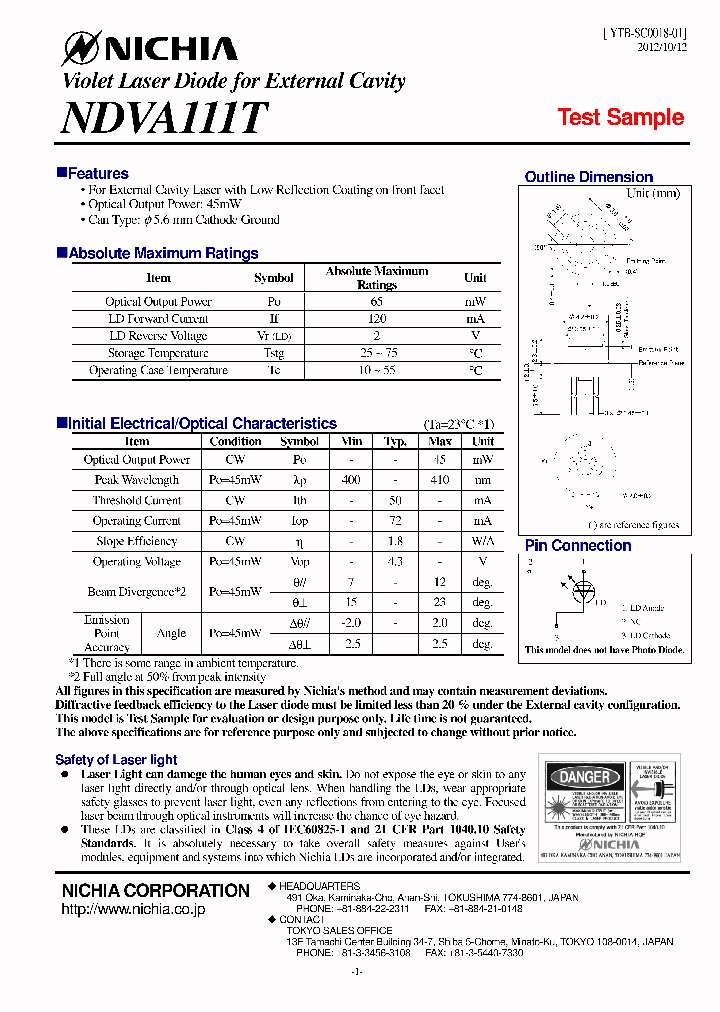 NDVA111T_6378635.PDF Datasheet