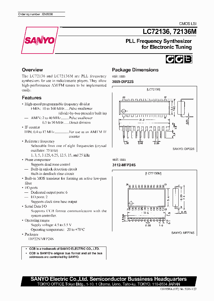 LC72136_6385740.PDF Datasheet