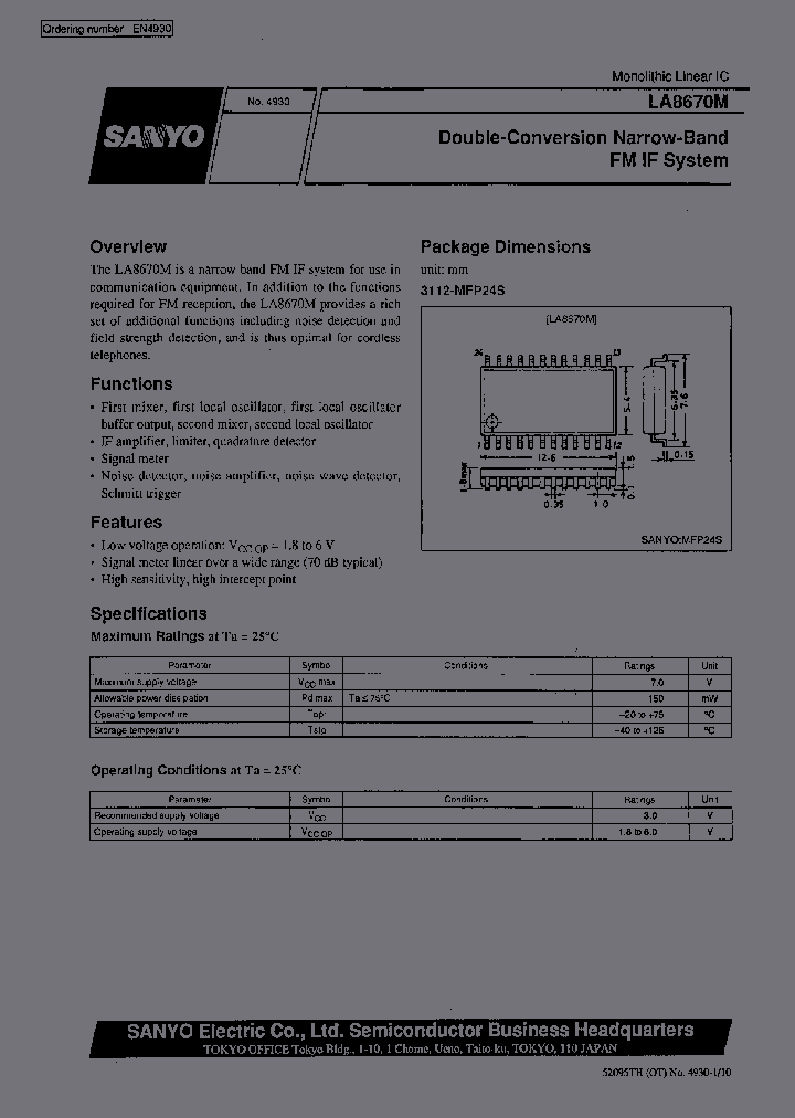 LA8607M_6385657.PDF Datasheet