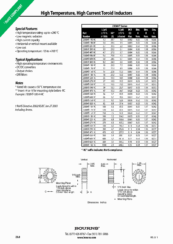 2300HT-151-RC_6400507.PDF Datasheet