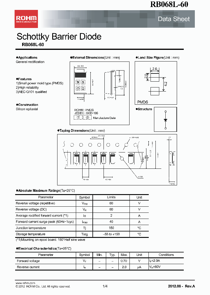 RB068L-60_6422304.PDF Datasheet