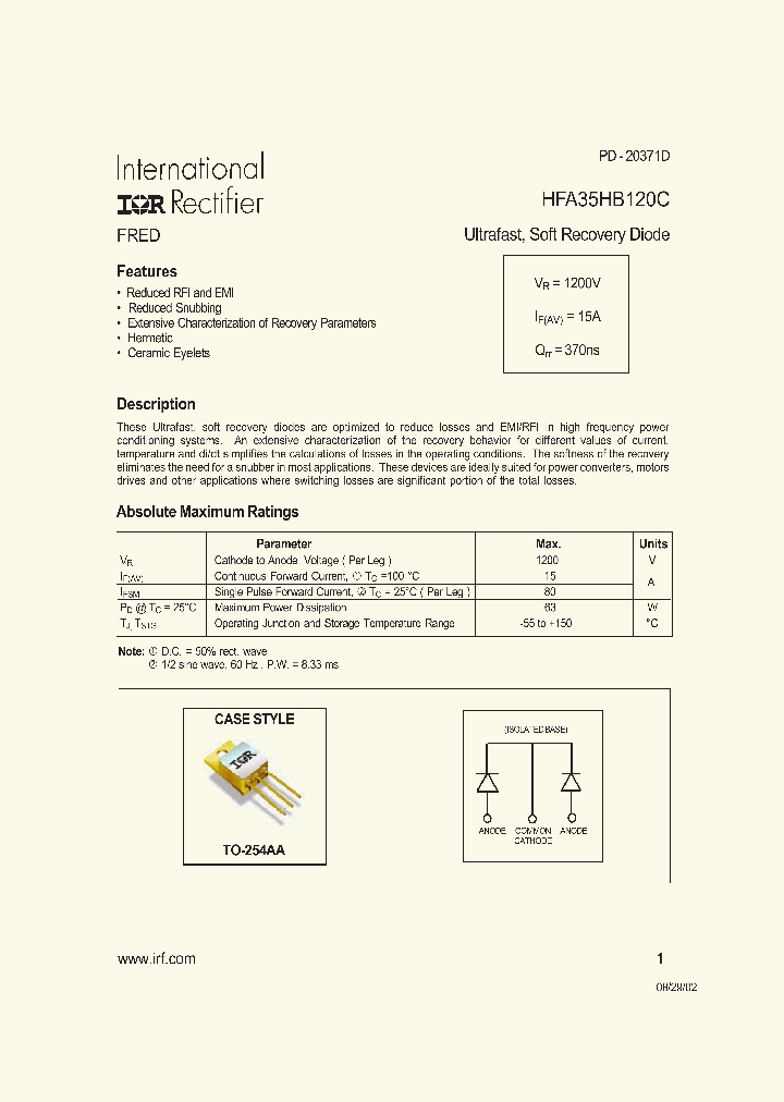 HFA35HB120C_6435964.PDF Datasheet