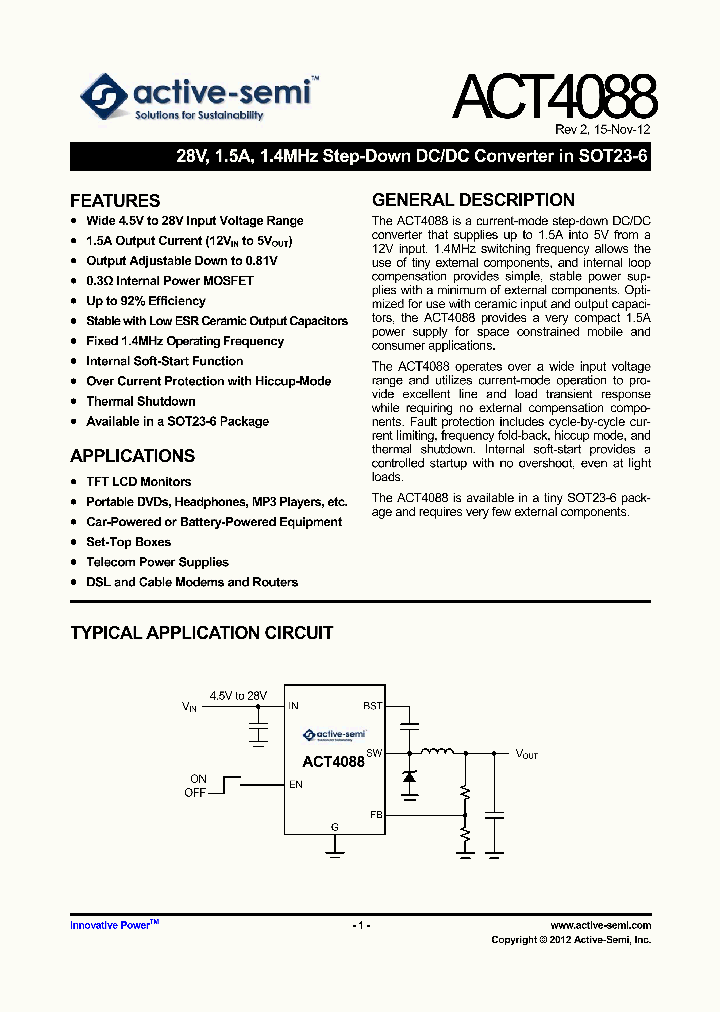 ACT4088US-T8082_6458410.PDF Datasheet