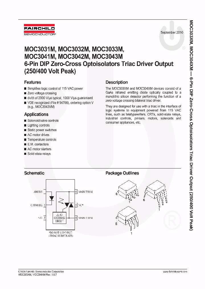 MOC3041T-M_6495745.PDF Datasheet