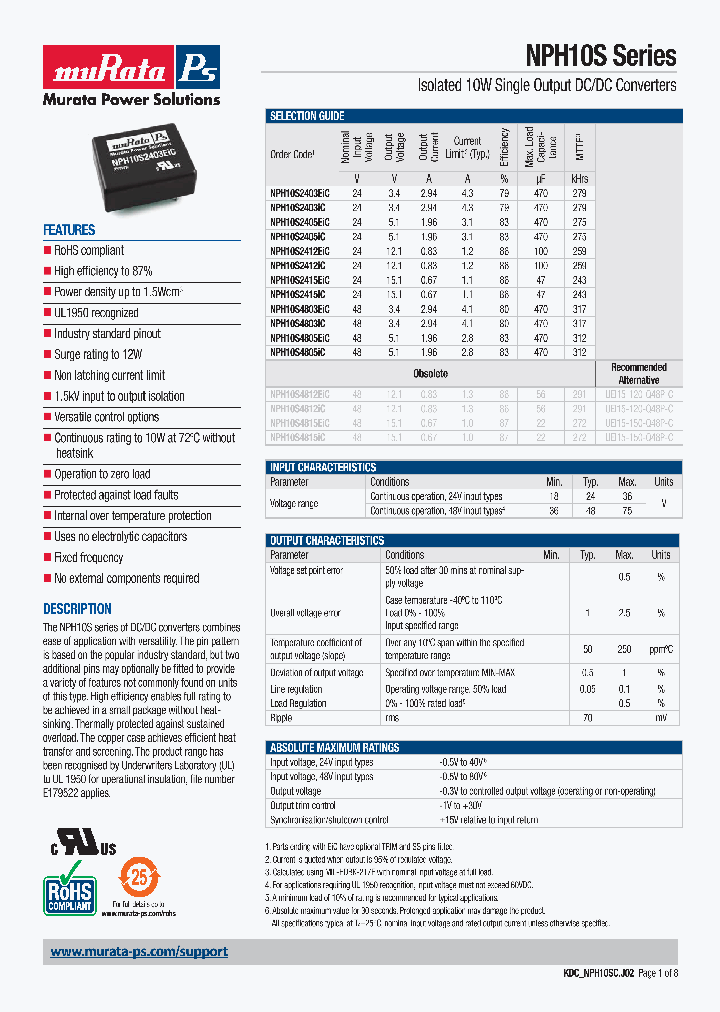 NPH10S2415EIC_6498760.PDF Datasheet