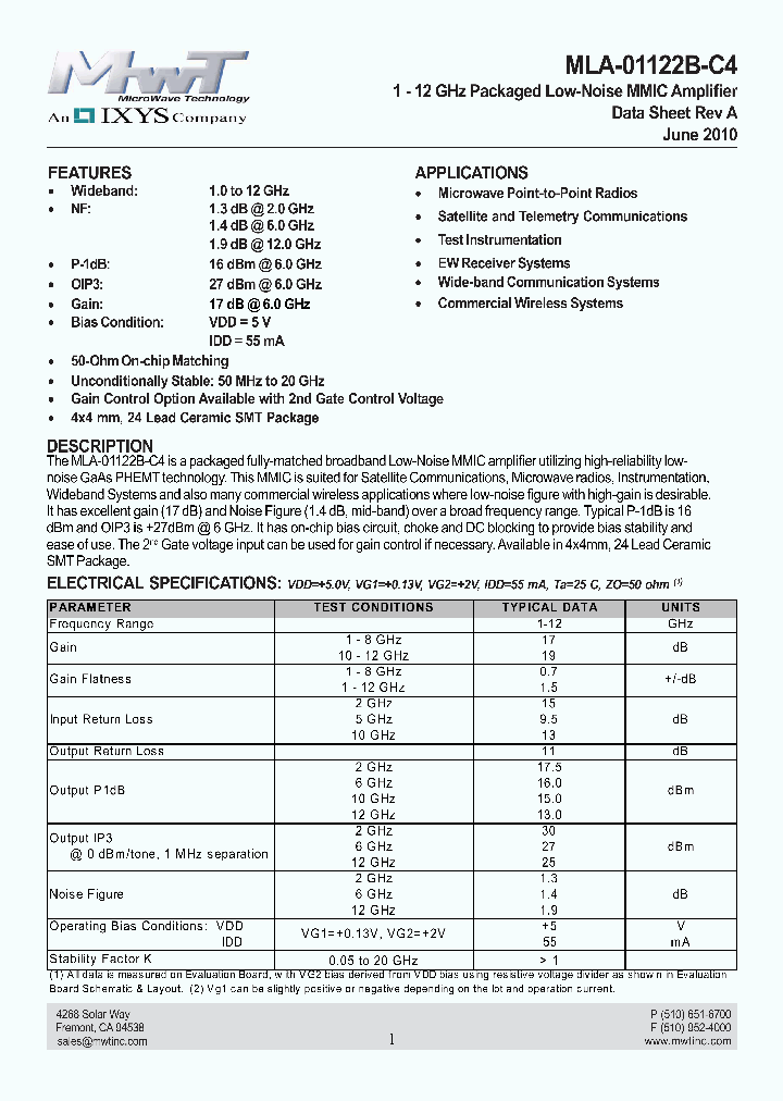 MLA-01122B-C4_6498087.PDF Datasheet