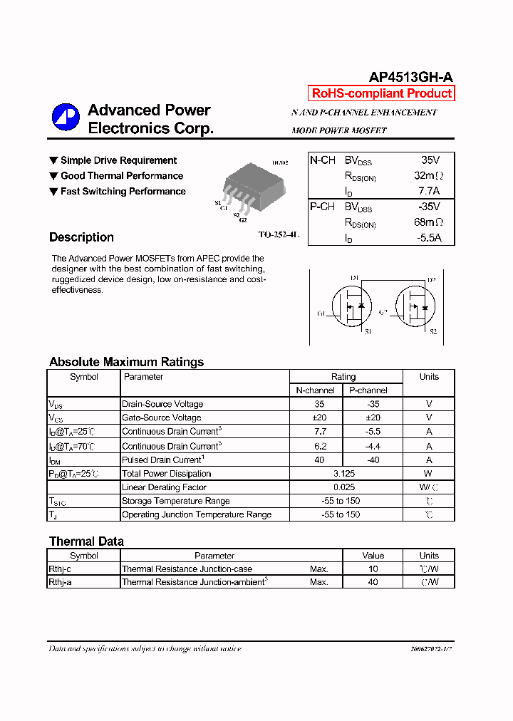 AP4513GH-A_6499450.PDF Datasheet