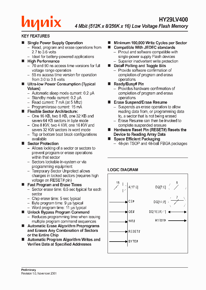 HY29LV400_6503939.PDF Datasheet