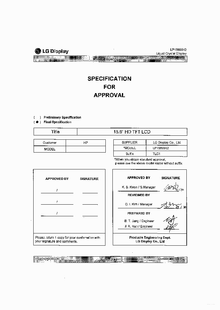 LP156WH2-TLC1_6581607.PDF Datasheet