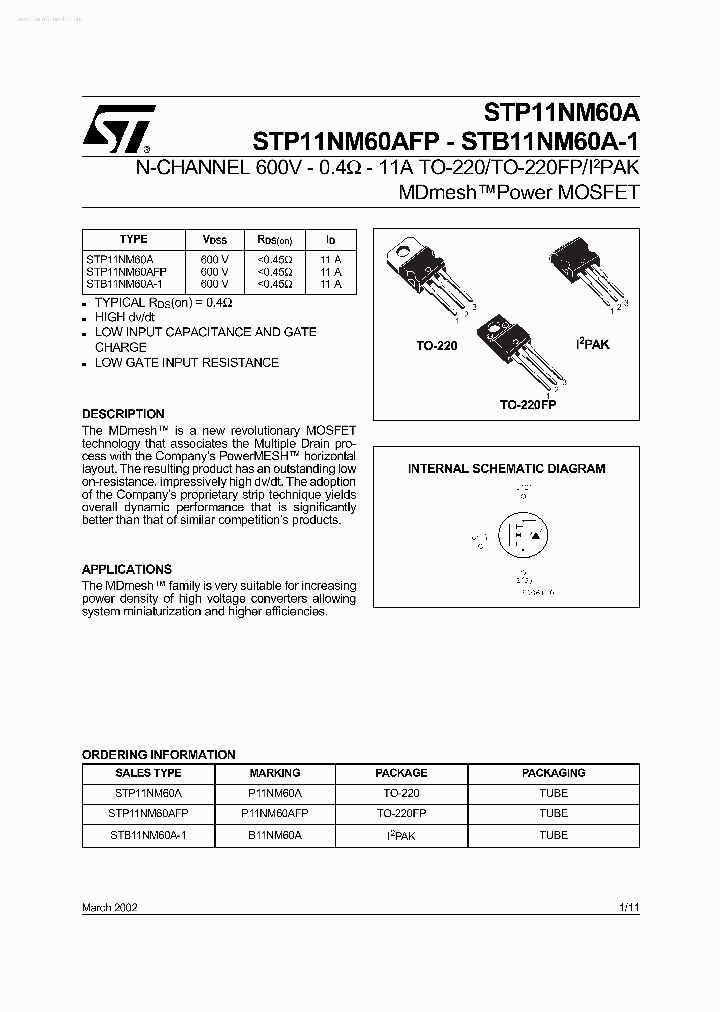 STP11NM60A_6581243.PDF Datasheet