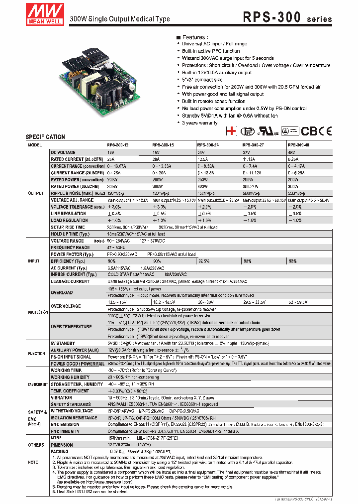 RPS-300_6602010.PDF Datasheet