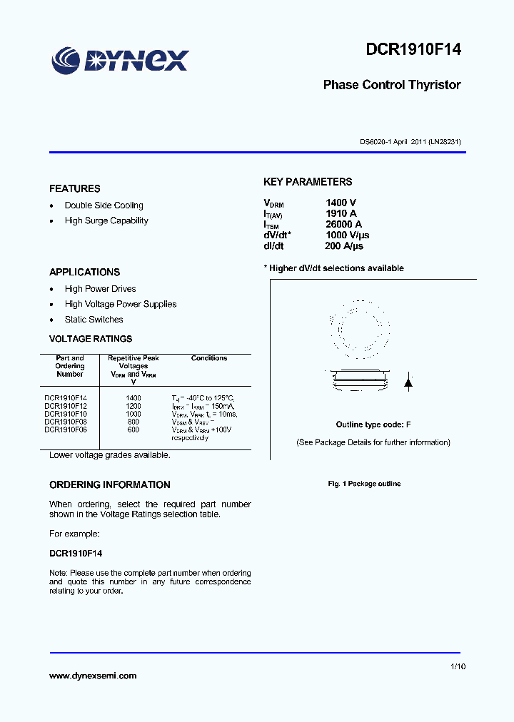 DCR1910F06_6606303.PDF Datasheet