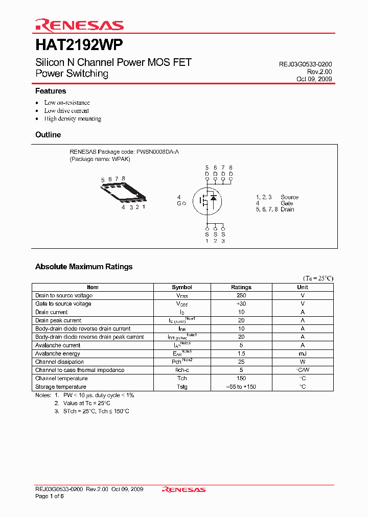 HAT2192WP09_6611157.PDF Datasheet