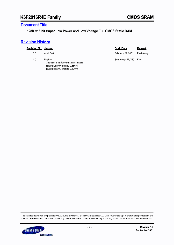 K6F2016R4E-EF85_6612541.PDF Datasheet