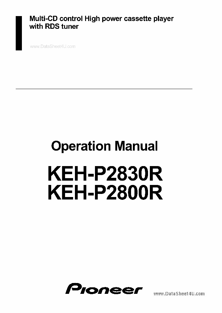 KEH-P2800R_6609155.PDF Datasheet
