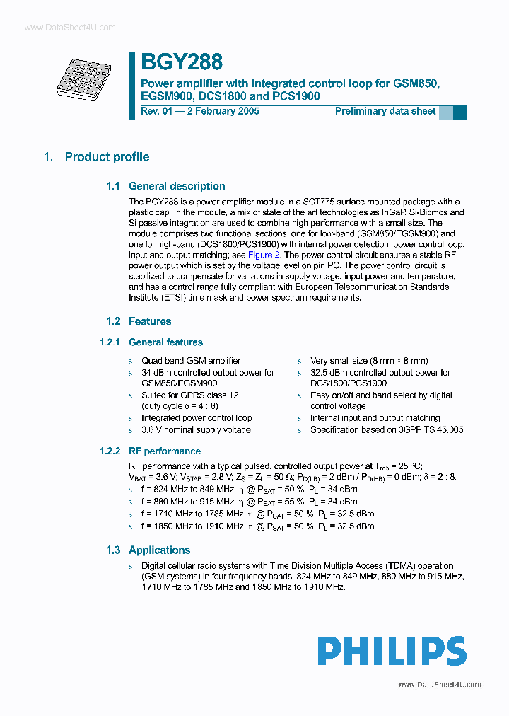 BGY288_6645924.PDF Datasheet