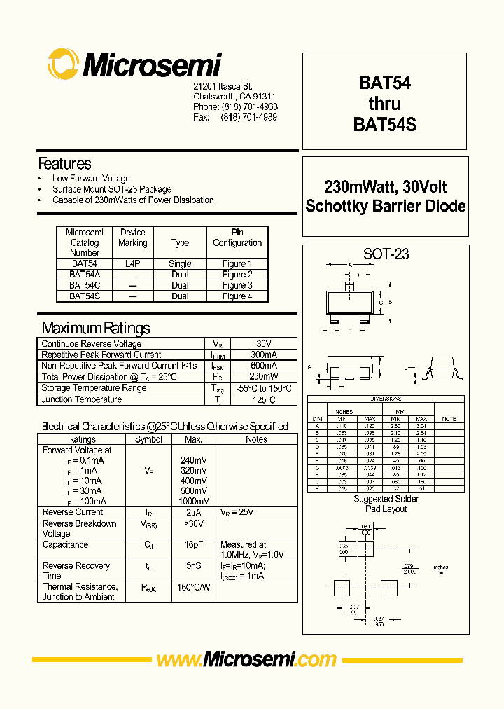 BAT54C_6624924.PDF Datasheet
