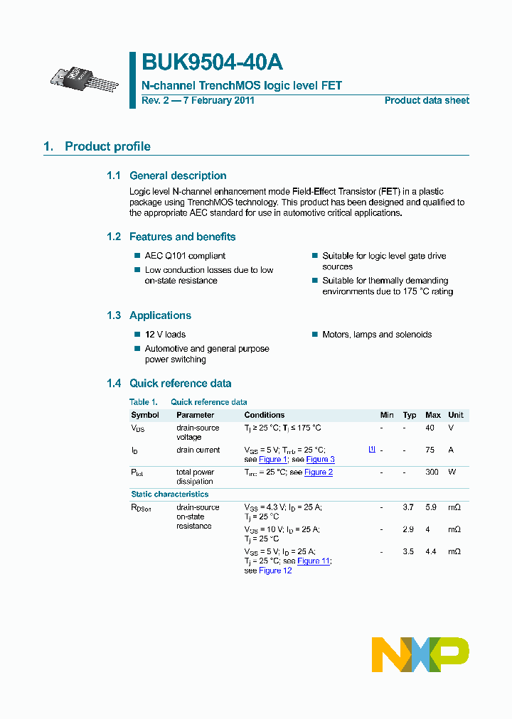 BUK9504-40A_6628225.PDF Datasheet
