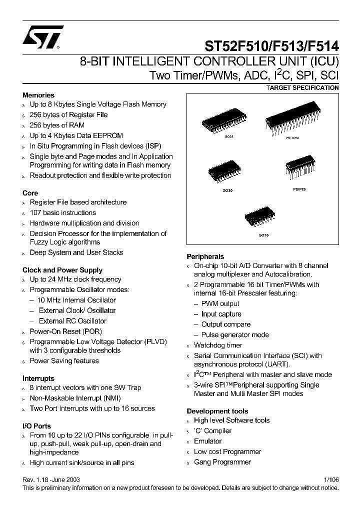 ST52F514_6687820.PDF Datasheet