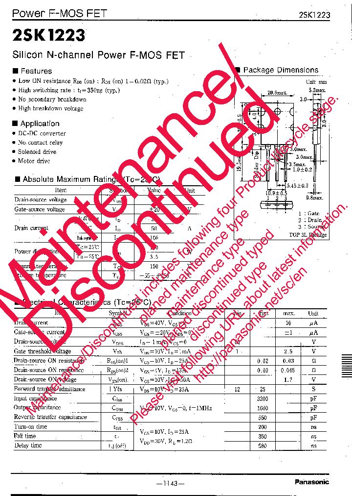 2SK1223_6641217.PDF Datasheet